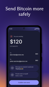 Proton Wallet: Secure Bitcoin 1.2.1 screenshot 3