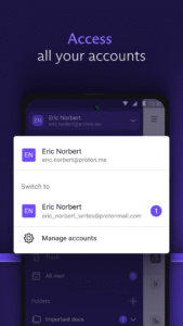 Proton Mail: Encrypted Email 4.12.1 screenshot 3