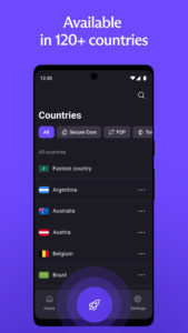 ProtonVPN - Fast & Secure VPN (f-droid version) 5.11.39.1 screenshot 3