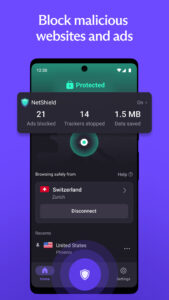 ProtonVPN - Fast & Secure VPN (f-droid version) 5.11.39.1 screenshot 4