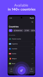 ProtonVPN - Fast & Secure VPN (f-droid version) 5.11.29.1 screenshot 3