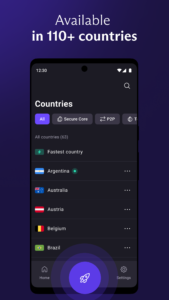 ProtonVPN - Fast & Secure VPN (f-droid version) 5.11.94.0 screenshot 3