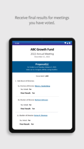 ProxyVote: Your Voice Matters 6.0.7 screenshot 13