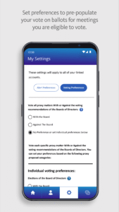 ProxyVote: Your Voice Matters 6.0.7 screenshot 4