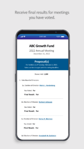 ProxyVote: Your Voice Matters 6.0.7 screenshot 6