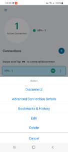 Ivanti Secure Access Client 22.8.4.12 screenshot 3