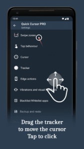 Quick Cursor: One-Hand Aid 2.2.1 screenshot 3