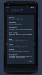 Quick Cursor: One-Hand Aid 2.2.1 screenshot 5