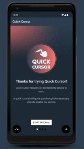 Quick Cursor: One-Hand Aid 2.2.1 screenshot 6