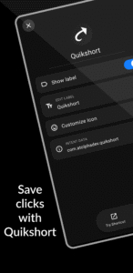 Quikshort: Shortcut Creator 1.9.1 screenshot 3