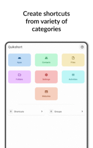 Quikshort: Shortcut Creator 1.9.1 screenshot 7
