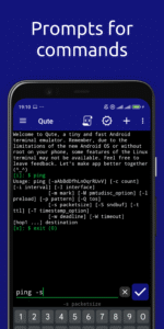 Qute: Terminal Emulator 4.10 screenshot 4