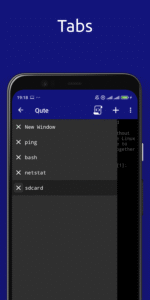 Qute: Terminal Emulator 4.10 screenshot 5