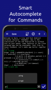 Qute: Terminal Emulator 3.6 screenshot 3