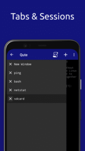 Qute: Terminal Emulator 3.6 screenshot 6