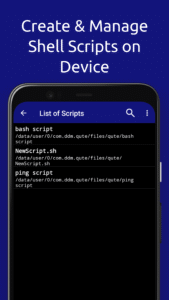Qute: Terminal Emulator 2.4.2 screenshot 5