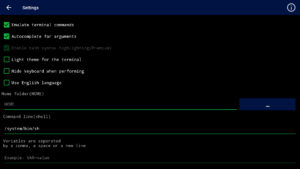 Qute: Terminal Emulator 2.4.2 screenshot 9