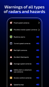 Radarbot: Radar Detector, GPS 9.19.7 screenshot 15