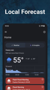 Rain Viewer: Weather Radar Map 7.0.4 screenshot 2