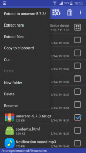 RAR 7.11.build127 screenshot 6