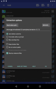 RAR 7.11.build127 screenshot 11