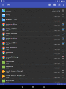 RAR 7.11.build127 screenshot 12