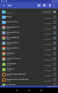 RAR 7.11.build127 screenshot 9