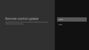 Remote Control Update Service (Android TV) dfuservice_20250406_2055.764240494 screenshot 1
