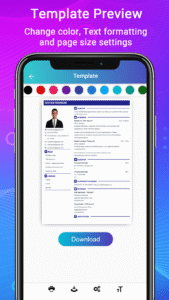 Resume - Intelligent CV maker 7.9 screenshot 4
