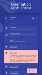 Rotation | Orientation Manager 28.7.0 screenshot 1