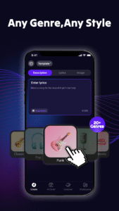 Rythmix: AI Music & Song Maker 1.8.0 screenshot 7