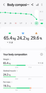 Samsung Health screenshot 6