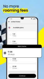 Saily: eSIM + phone number 3.13.0 screenshot 4