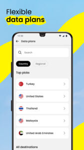 Saily: eSIM + phone number 3.13.0 screenshot 5