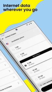 Saily: eSIM + phone number 3.11.0 screenshot 2