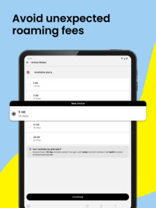 Saily: eSIM + phone number 3.11.0 screenshot 9