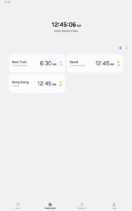 Samsung Clock 12.4.07.16 screenshot 10