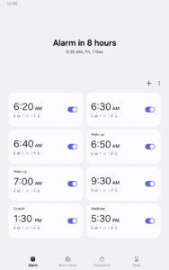 Samsung Clock 12.4.07.22 screenshot 5