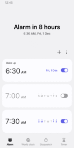 Samsung Clock 12.5.00.39 screenshot 1