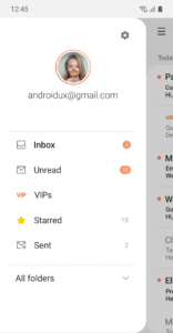 Samsung Email 6.1.94.2 screenshot 1