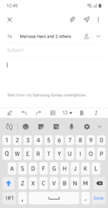 Samsung Email 6.1.94.2 screenshot 4