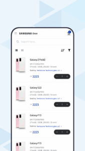 Samsung Gee screenshot 2