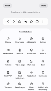 Samsung Browser Beta 28.0.0.40 screenshot 5