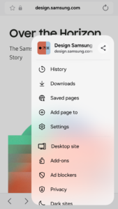 Samsung Browser Beta 28.0.0.59 screenshot 2