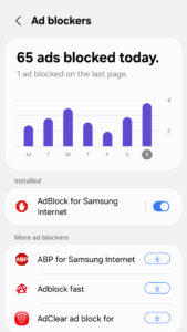 Samsung Browser Beta 28.0.0.59 screenshot 7