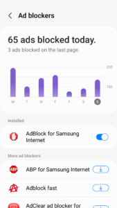 Samsung Browser 4.2.00.7 screenshot 3