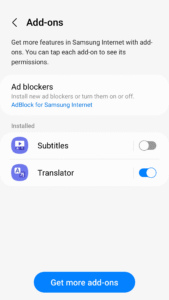 Samsung Browser 4.2.00.7 screenshot 6