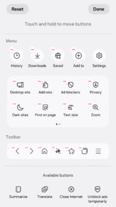Samsung Browser 27.0.0.79 screenshot 5