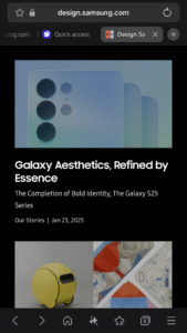 Samsung Browser 27.0.0.79 screenshot 3