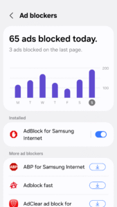 Samsung Browser 27.0.0.79 screenshot 7